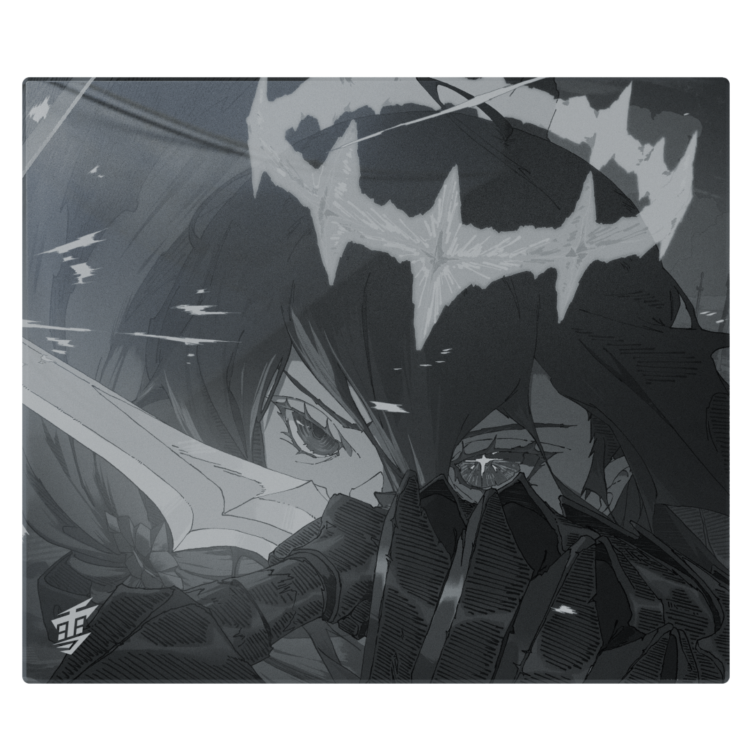 Yuki Aim Monokuro Glass Mouse Pad - Ausmodshop