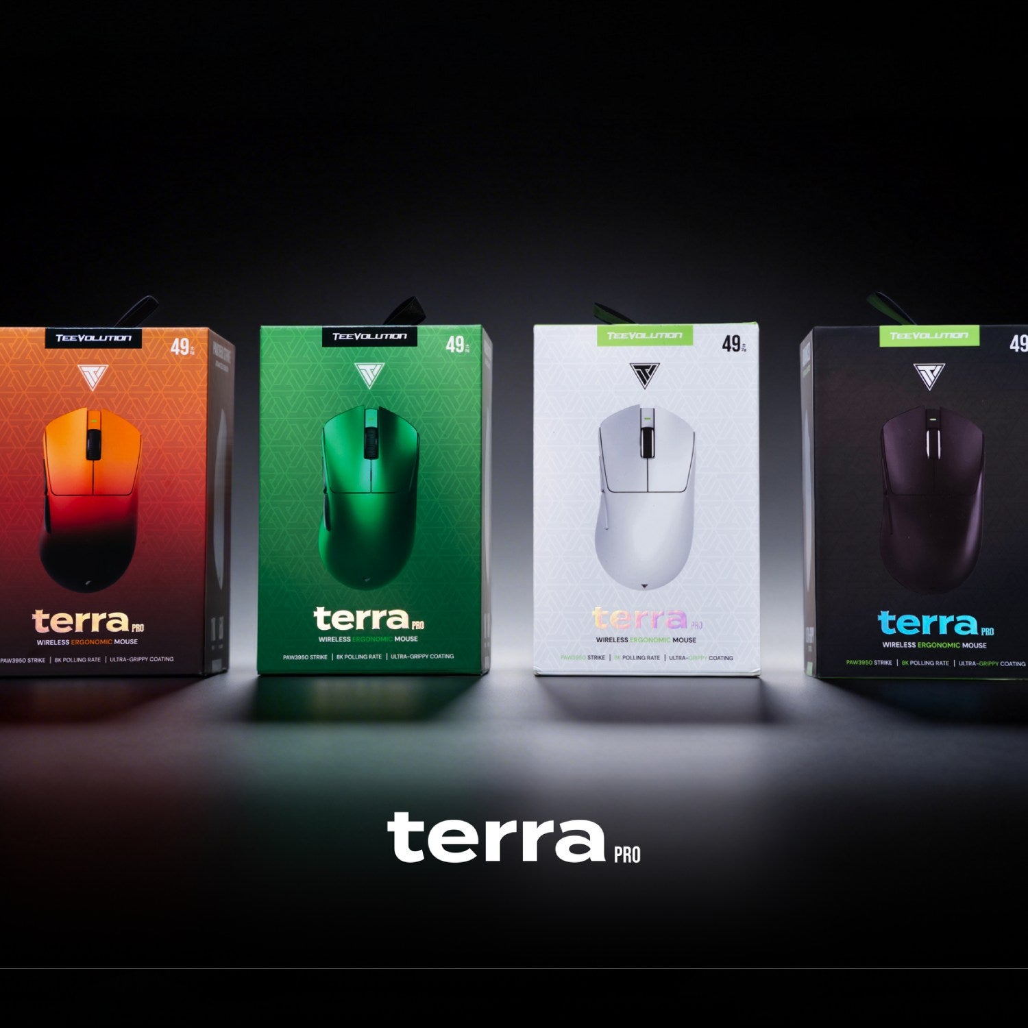 Teevolution Terra Pro 8K Wireless Gaming Mouse (RapidSync 8K