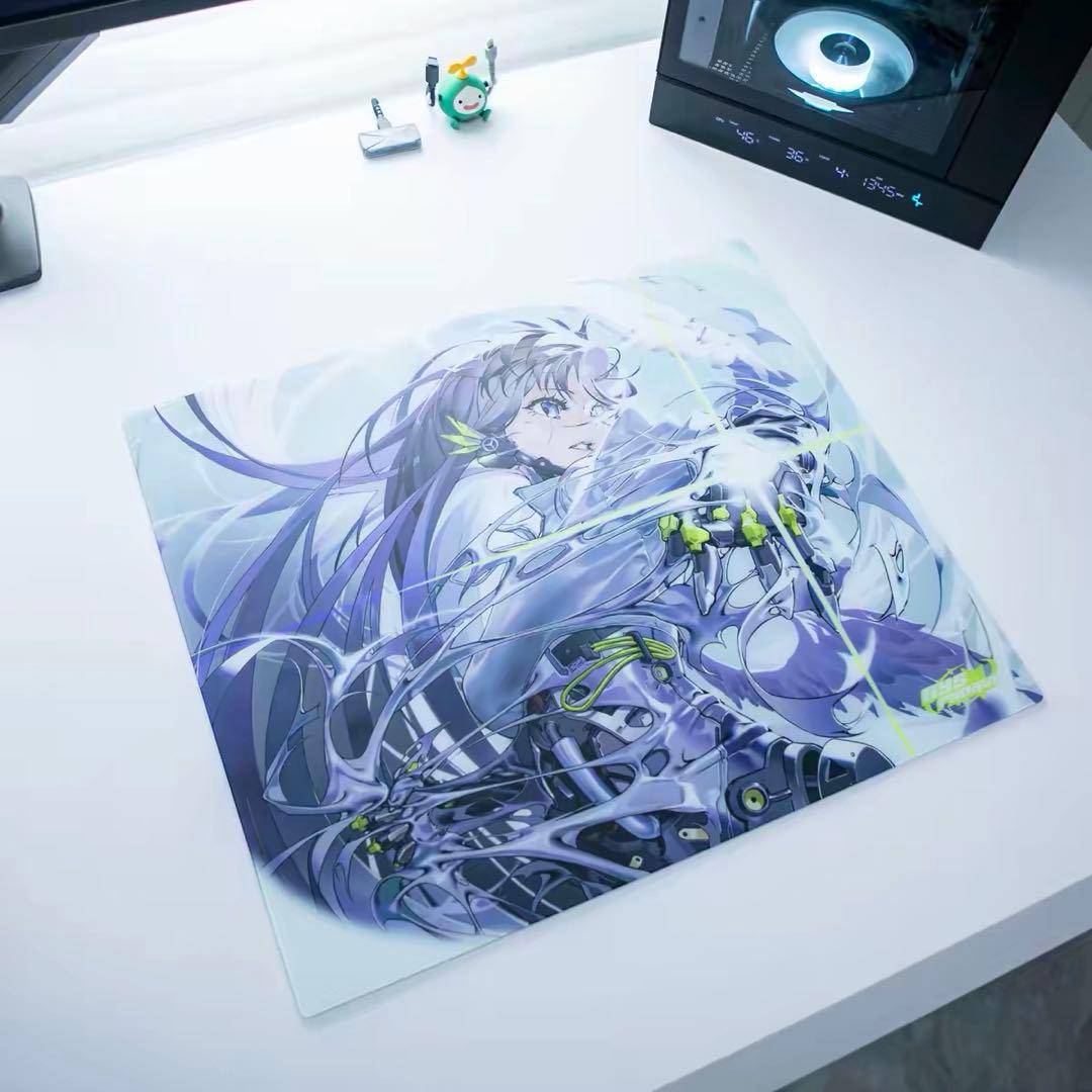 DYSPHORIA RIN THE ADVENT ガラスマウスパッド（彩色） Dysphoria The Advent Glass Mouse Pad - Ausmodshop