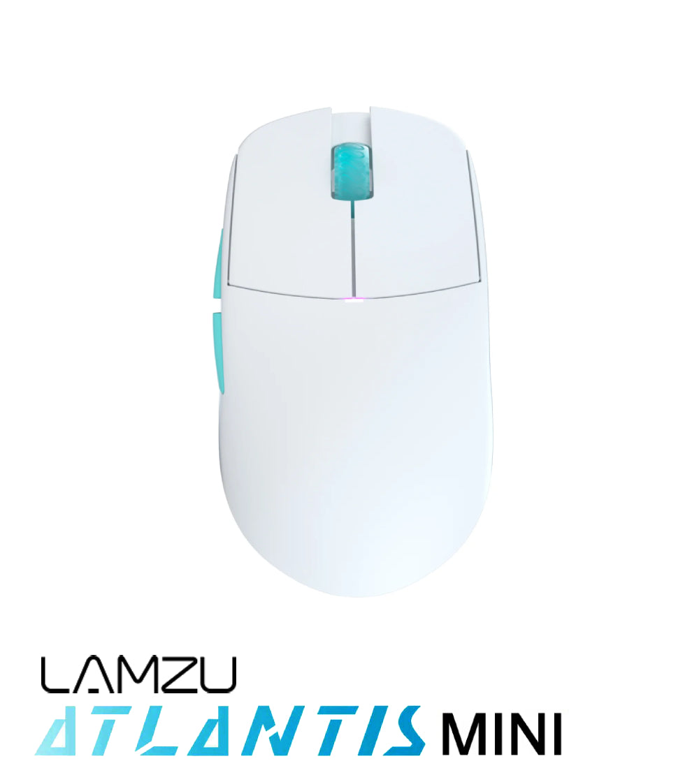 Lamzu Atlantis Mini Wireless Gaming Mouse - Polar White