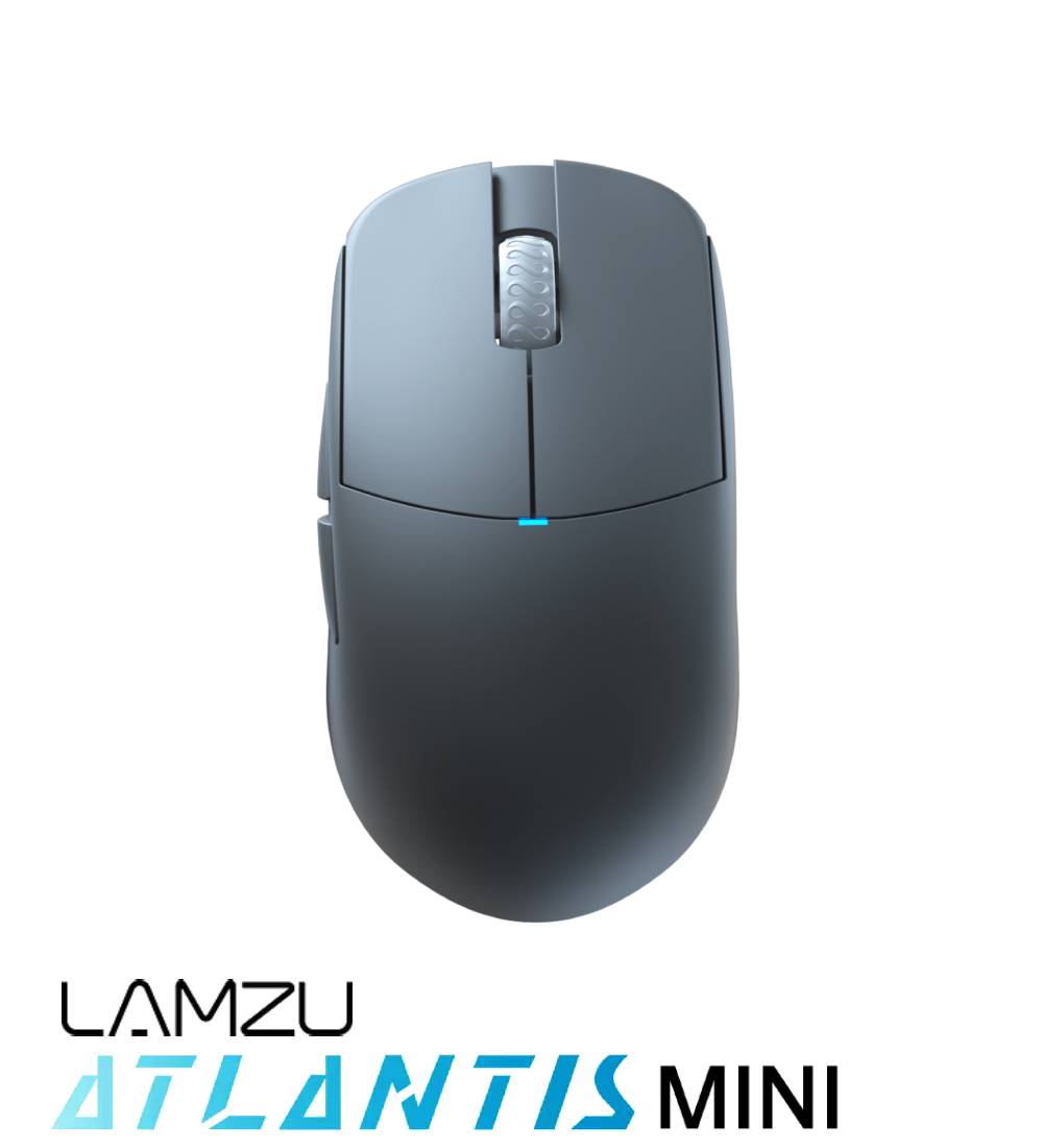 Lamzu Atlantis Mini Wireless Gaming Mouse - Charcoal Black