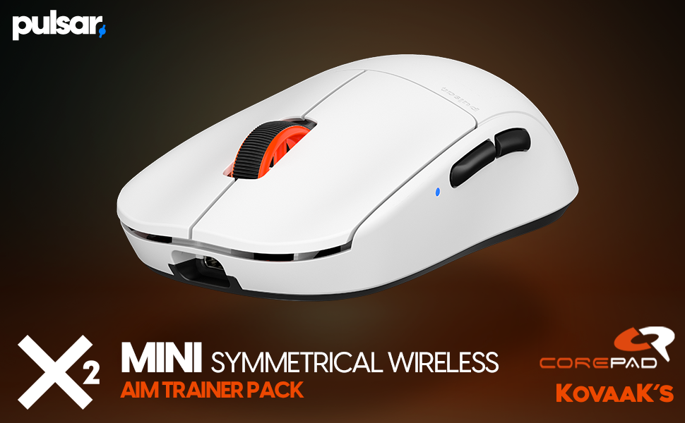 Pulsar X2 Mini Gaming Mouse - Aim Trainer Pack