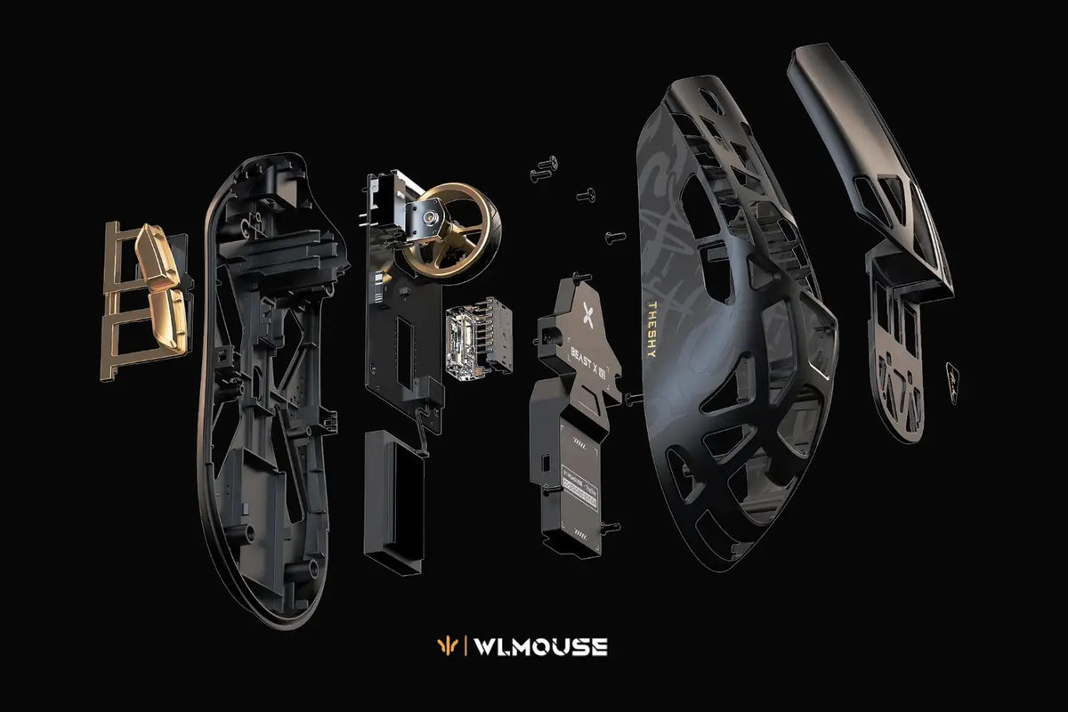WLmouse Beast X V2 Series - Magnesium Wireless Gaming Mouse