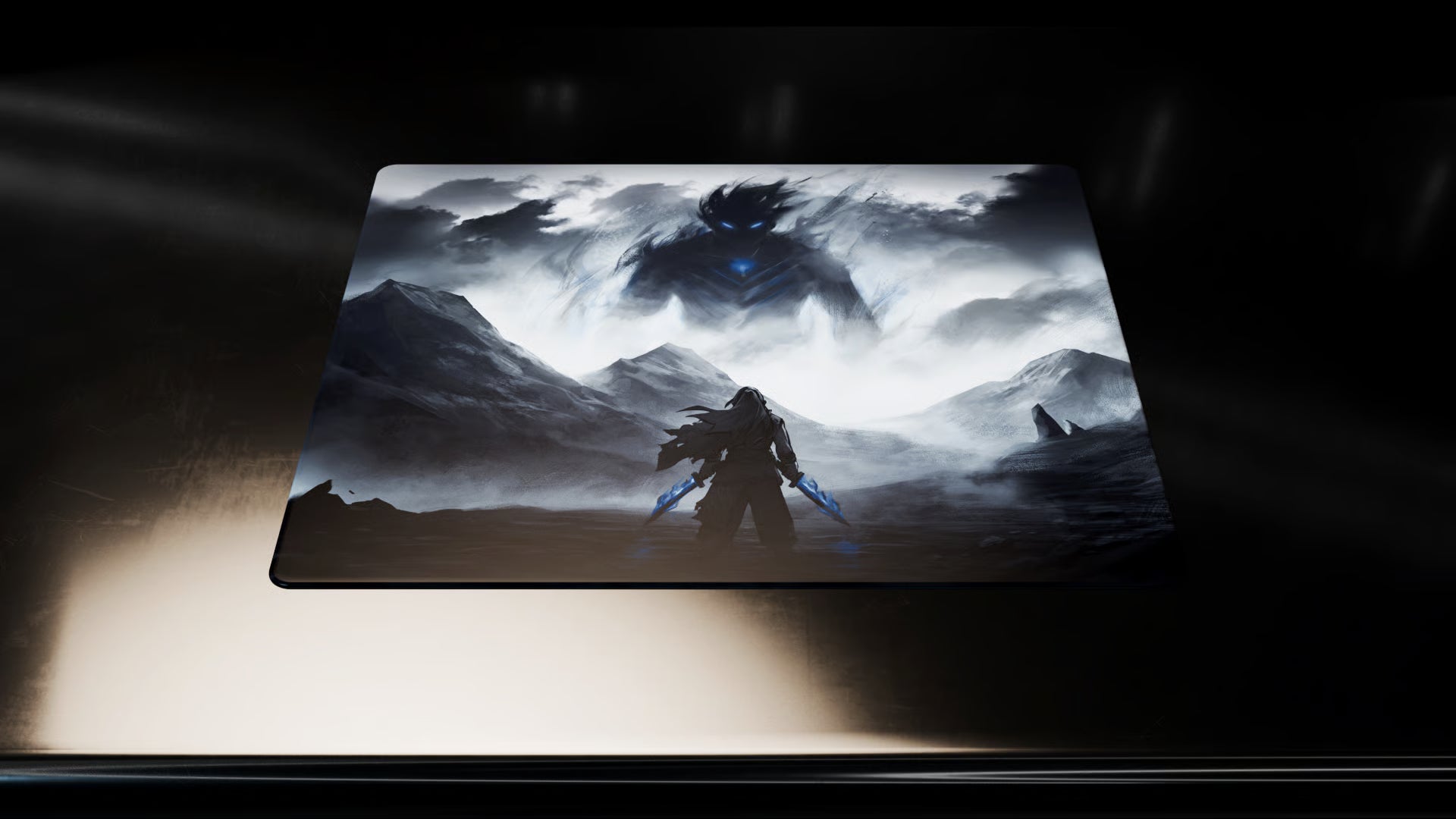 Tekkusai Phantom Glass Mouse Pad - Ausmodshop Tekkusai Phantom Glass Mouse Pad - Ausmodshop