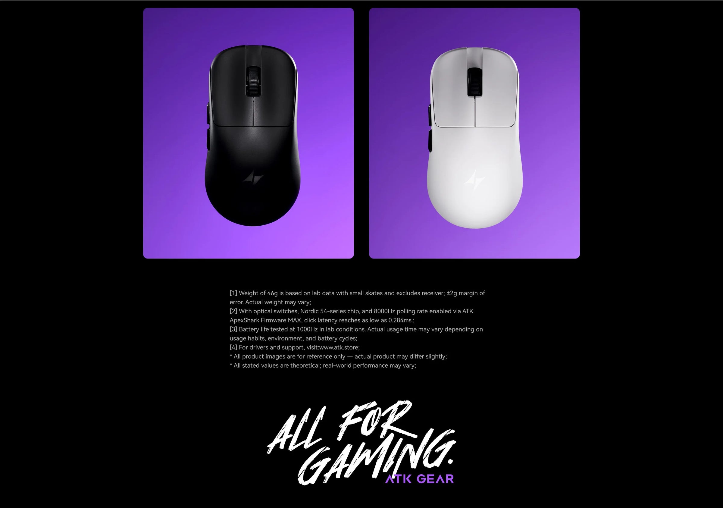 ATK Blazing Sky Duckbill Ultra 8K Wireless Gaming Mouse - Ausmodshop ATK Blazing Sky Duckbill Ultra 8K Wireless Gaming Mouse - Ausmodshop