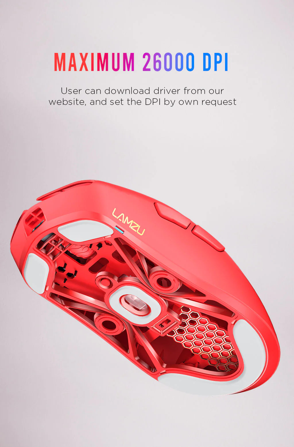 マウス・トラックボール lamzu maya 4k red マウス・トラック マウス・トラックボール lamzu maya 4k red マウス・トラック