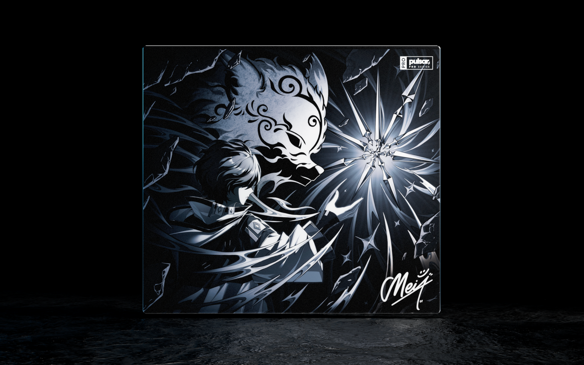 Pulsar Pro Series Meiy Glass Mouse Pad - Ausmodshop Pulsar Pro Series Meiy Glass Mouse Pad - Ausmodshop