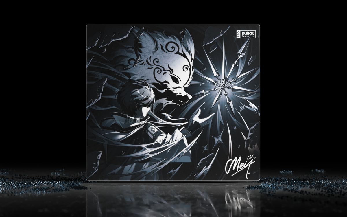 Pulsar Pro Series Meiy Glass Mouse Pad - Ausmodshop Pulsar Pro Series Meiy Glass Mouse Pad - Ausmodshop