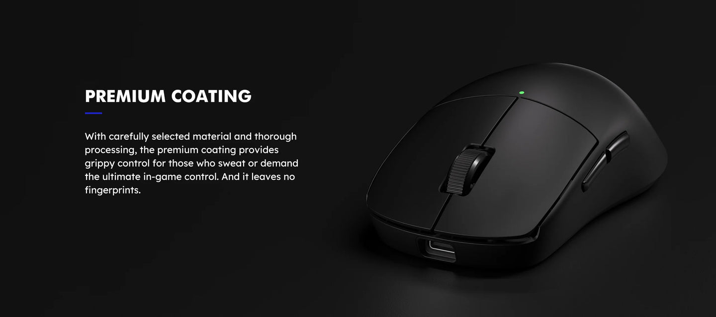 Ninjutso Sora 4K Wireless Gaming Mouse - Black