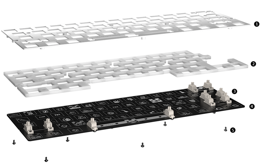 Wooting 60HE+ Module (ANSI) - Ausmodshop