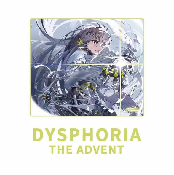 DYSPHORIA RIN THE ADVENT ガラスマウスパッド（彩色） Dysphoria The Advent Glass Mouse Pad - Ausmodshop