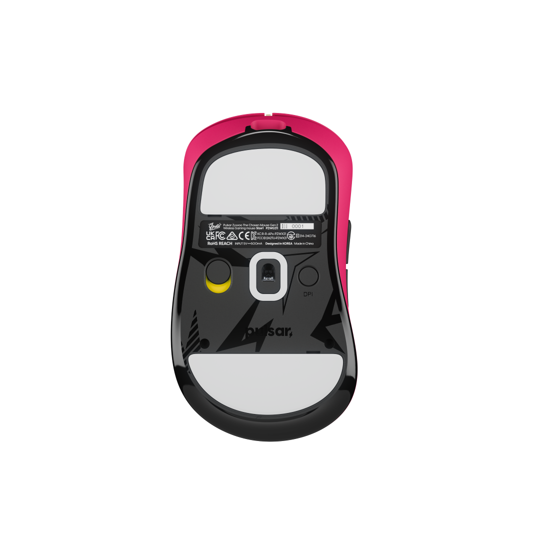 Pulsar ZywOo the Chosen Mouse Gen.2 Limited Edition Pink - Mini Pulsar ZywOo the Chosen Mouse Gen.2 Limited Edition Pink - Mini