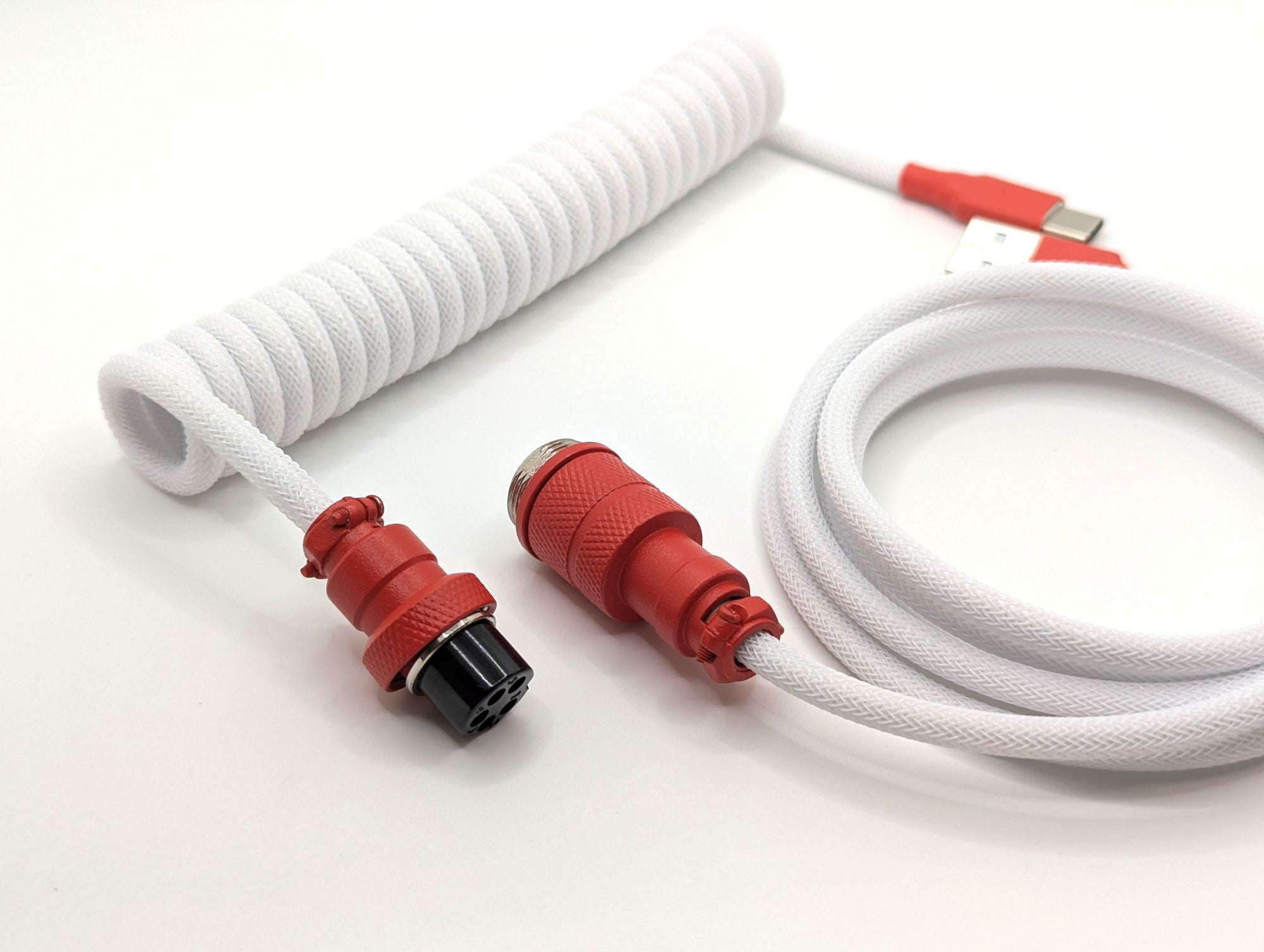 Ausmodshop Coiled Keyboard Cable - Clinical - Ausmodshop