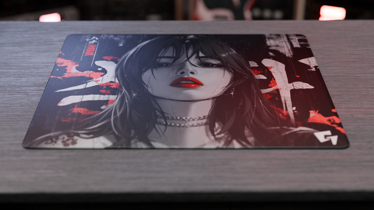 GLSSWRKS Hana Glass Mouse Pad - Ausmodshop GLSSWRKS Hana Glass Mouse Pad - Ausmodshop