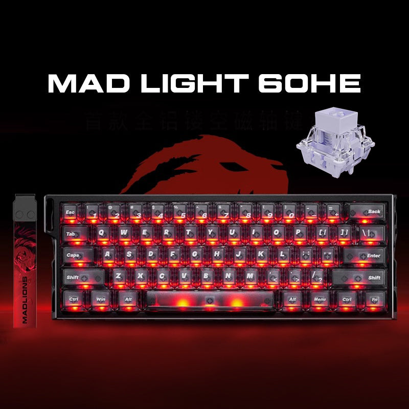 MADLIONS MAD LIGHT 60HE Aluminium Magnetic Hall Effect Rapid