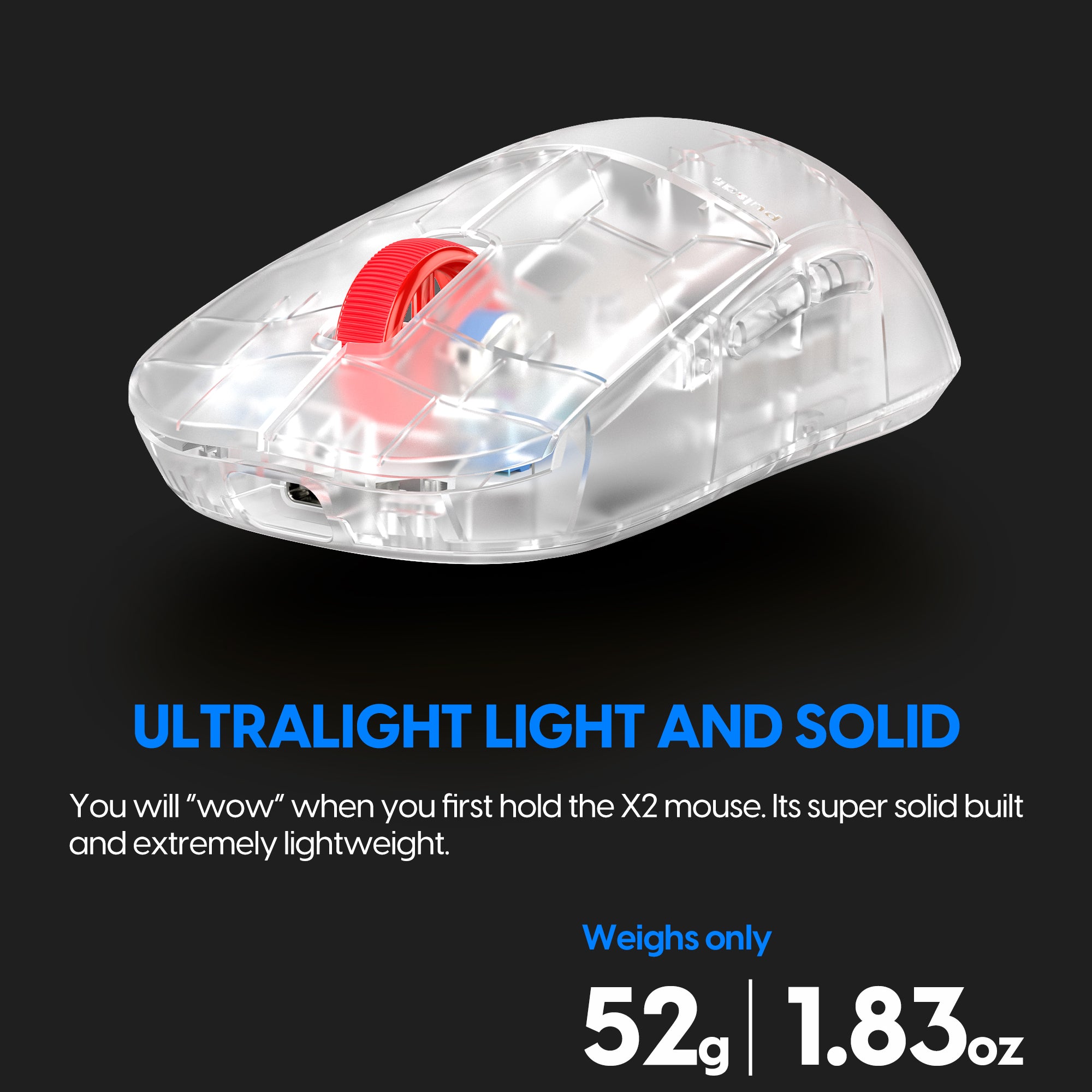 Pulsar X2 Mini Gaming Mouse - SuperClear Edition – Ausmodshop