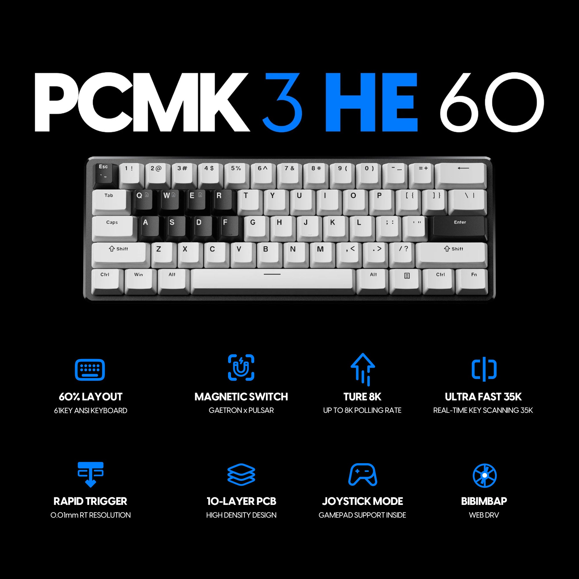 Pulsar PCMK 3 HE Keyboard - Thumbnail 2
