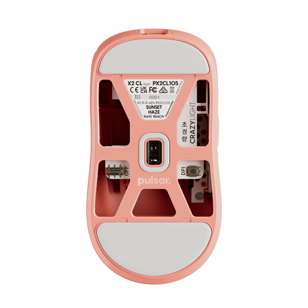 Pulsar X2 CrazyLight カラー: Volt Shadow X2 CrazyLight Mini Gaming Mouse – Pulsar Gaming Gears