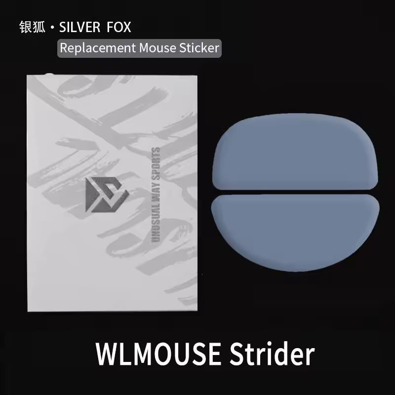 Unusual Way Sports Silver Fox Mouse Skates - WLmouse Strider - Ausmodshop