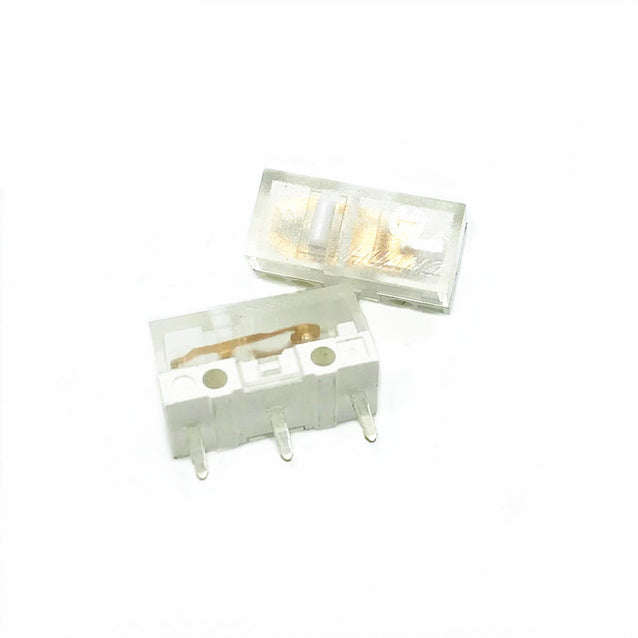 Huano Transparent White Shell (crystal) V2 White Dot Micro Switch ...