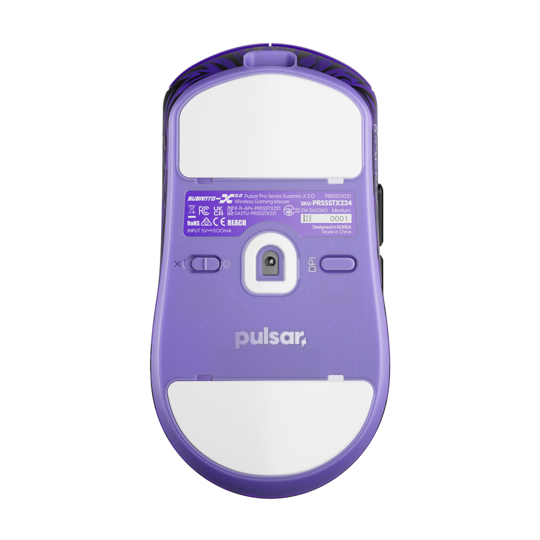 Pulsar Pro Series Susanto-X 2.0 Medium Wireless Gaming Mouse Pulsar Pro Series Susanto-X 2.0 Medium Wireless Gaming Mouse