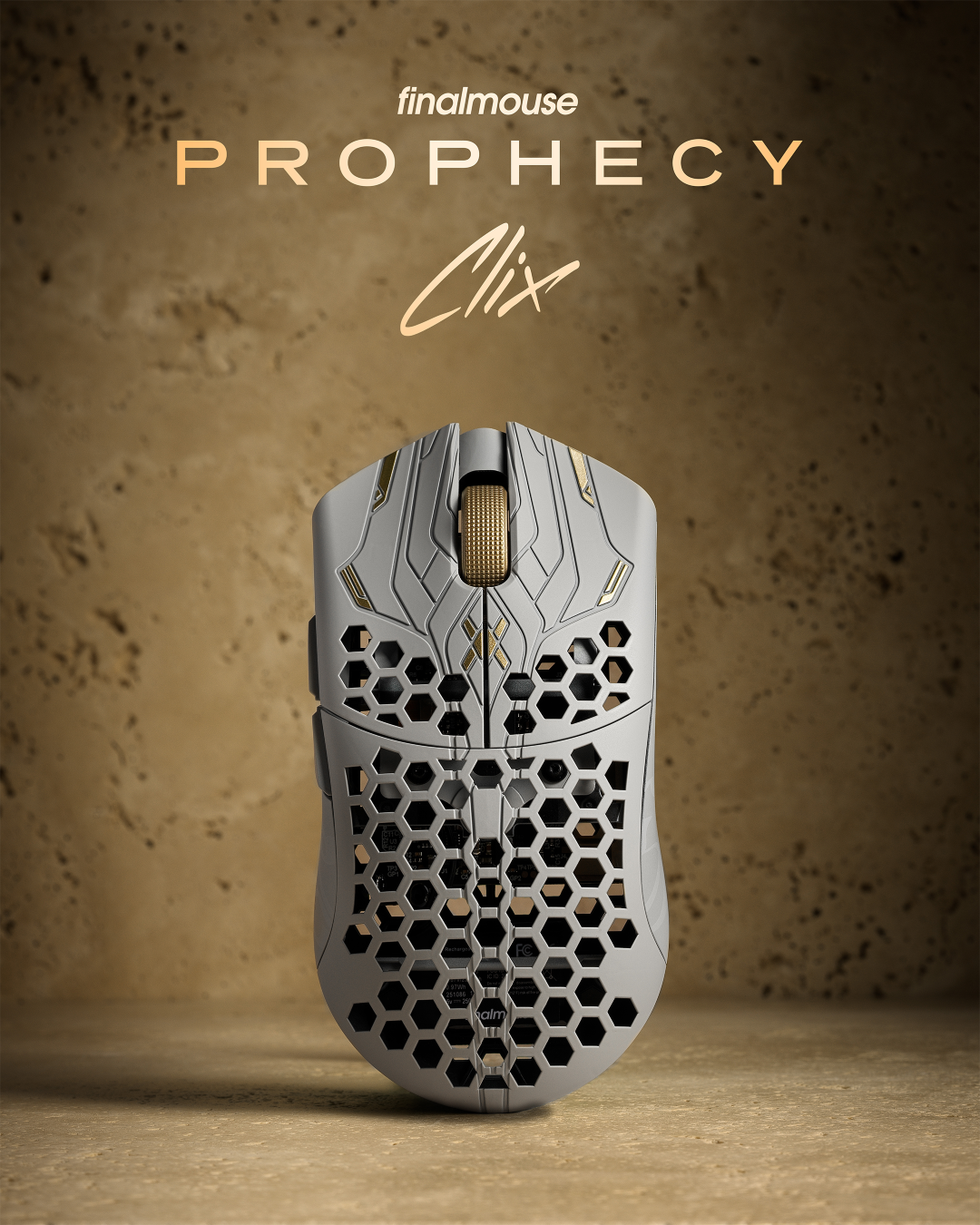マウス・トラックボール Finalmouse UltralightX Prophecy Clix Finalmouse(ファイナルマウス) 軽量ワイヤレスゲーミングマウス ULX