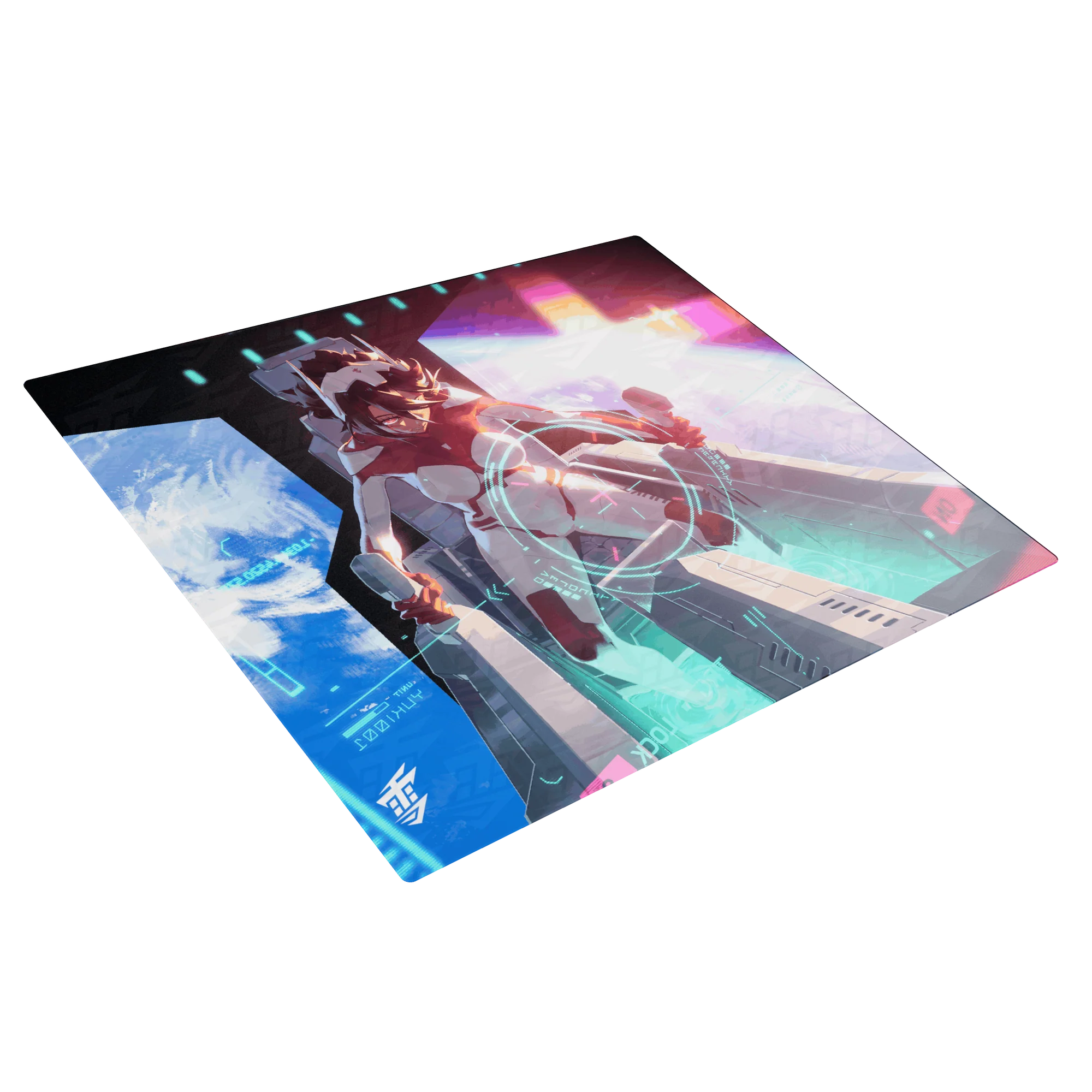 Yuki Aim MECHA Glass Mouse Pad - Ausmodshop Yuki Aim MECHA Glass Mouse Pad - Ausmodshop