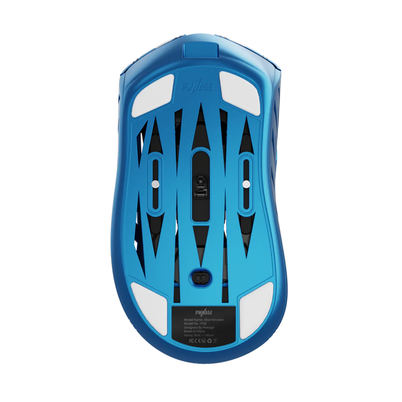 Pwnage StormBreaker Magnesium Wireless Gaming Mouse - Blue