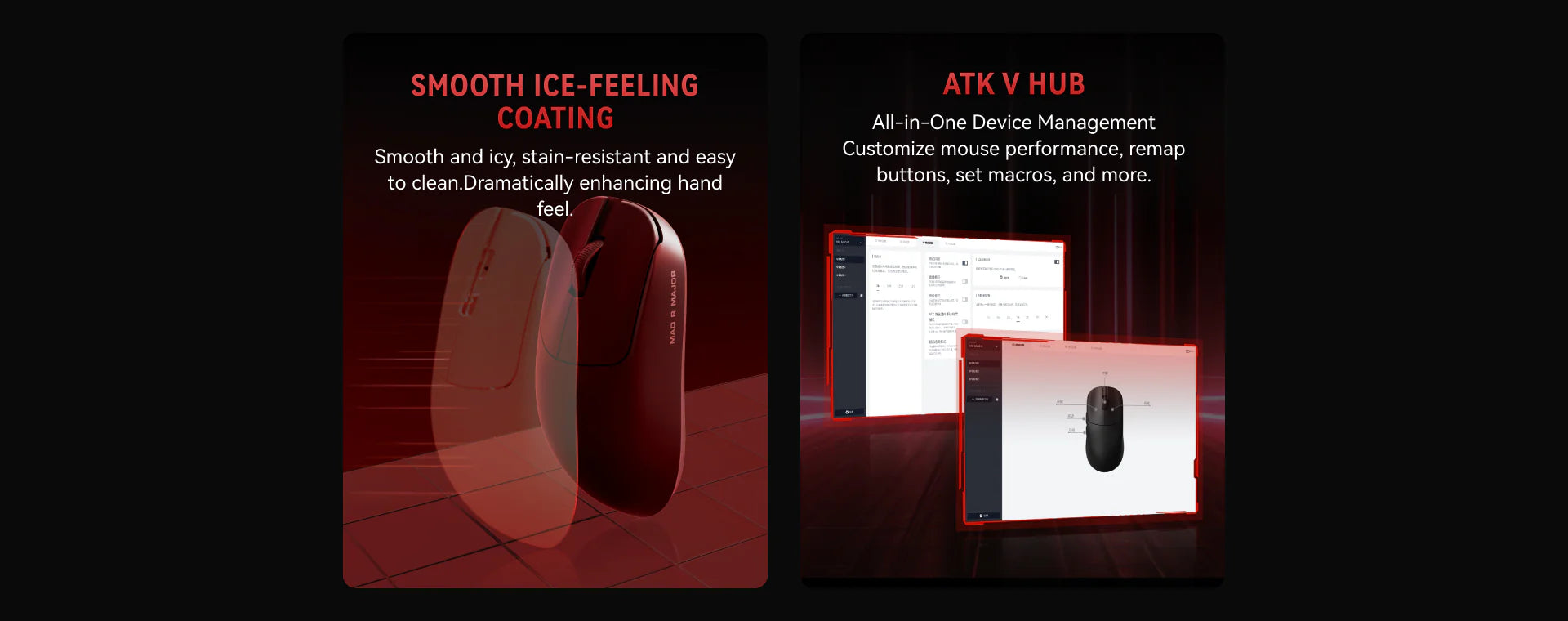 ATKGEAR VXE MAD R Ultra-Light Wireless Gaming Mouse - 36g, PAW3395/3950 Sensor, 8K Polling, Nordic MCU