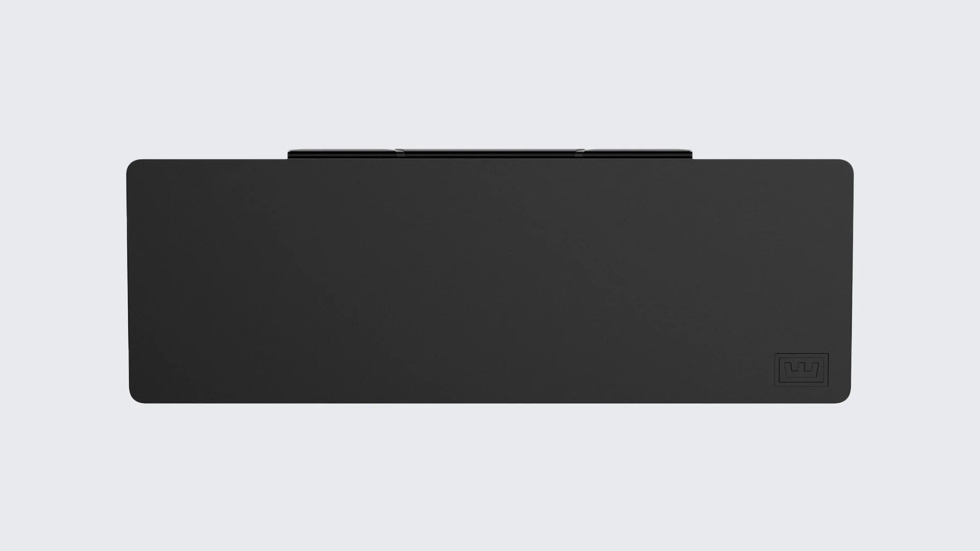 Wooting 60HE v2 Wrist Rest Just Black Front