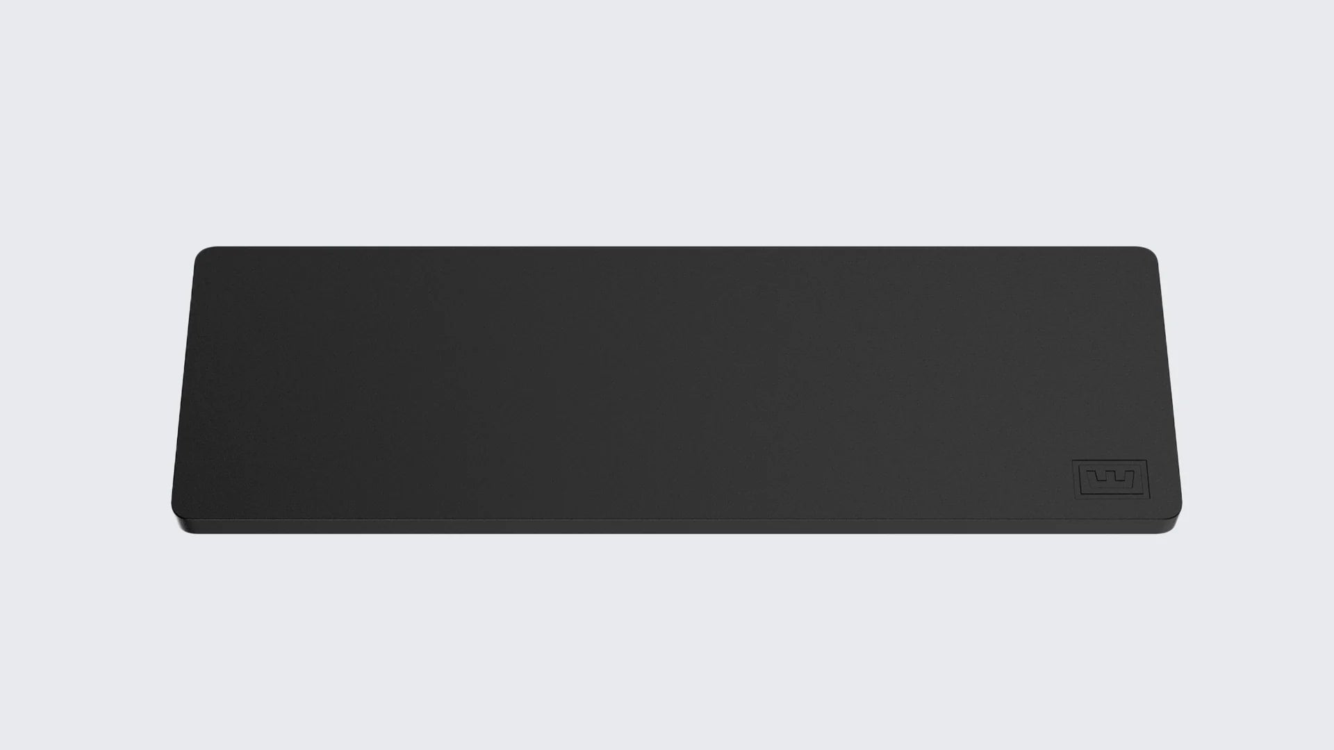 Wooting 60HE v2 Wrist Rest Just Black Clean Design