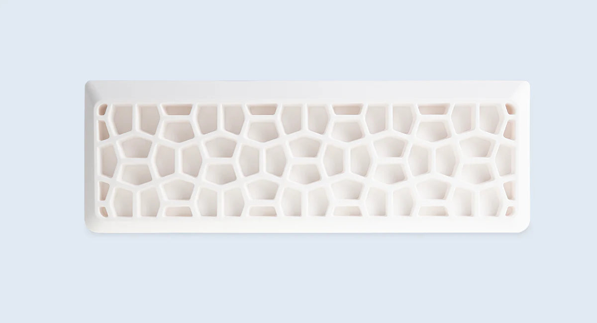 White Hand Rest Wooting Wrist Rest - Ausmodshop