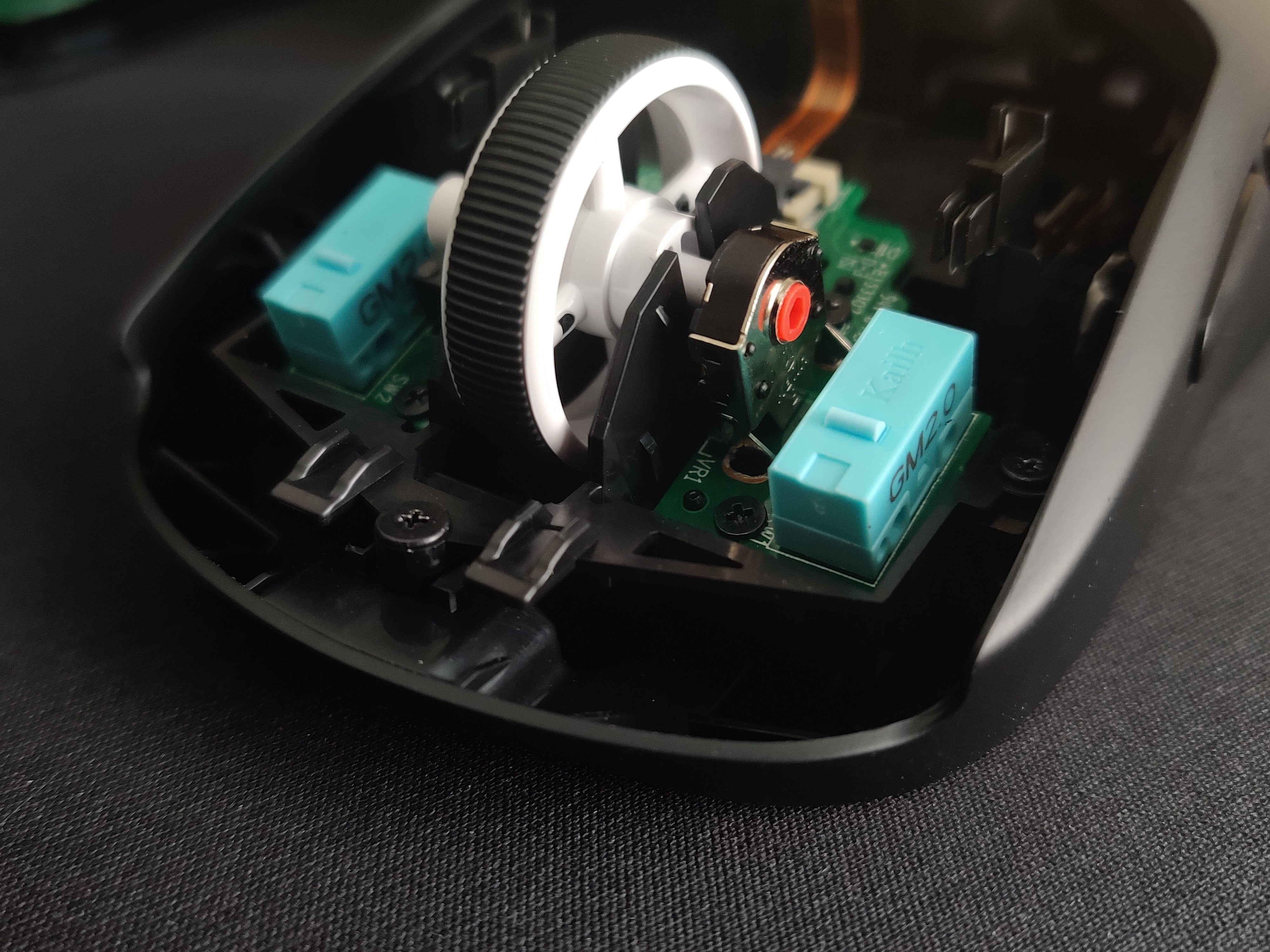 Modded Logitech G Pro X Superlight PCB