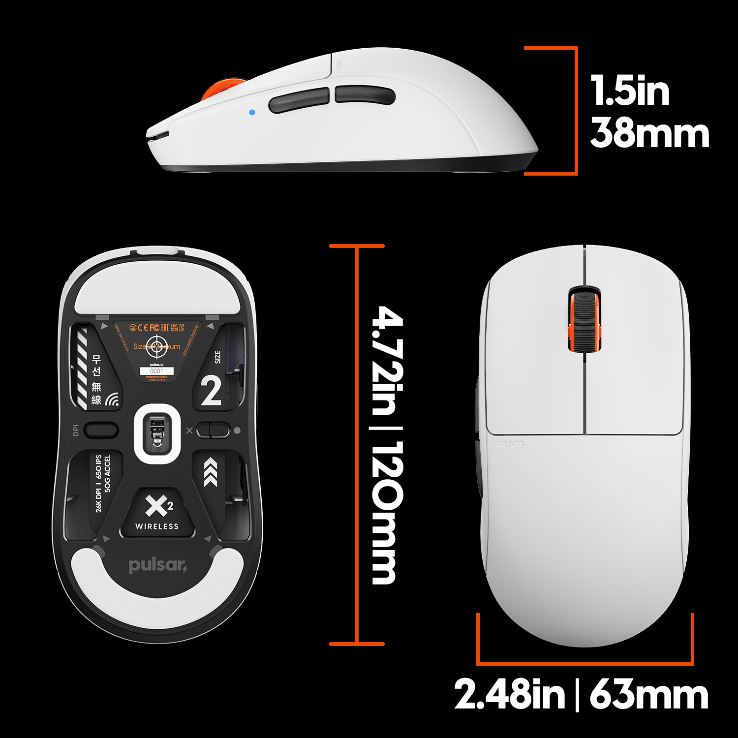 Pulsar X2 Gaming Mouse - Aim Trainer Pack – Ausmodshop
